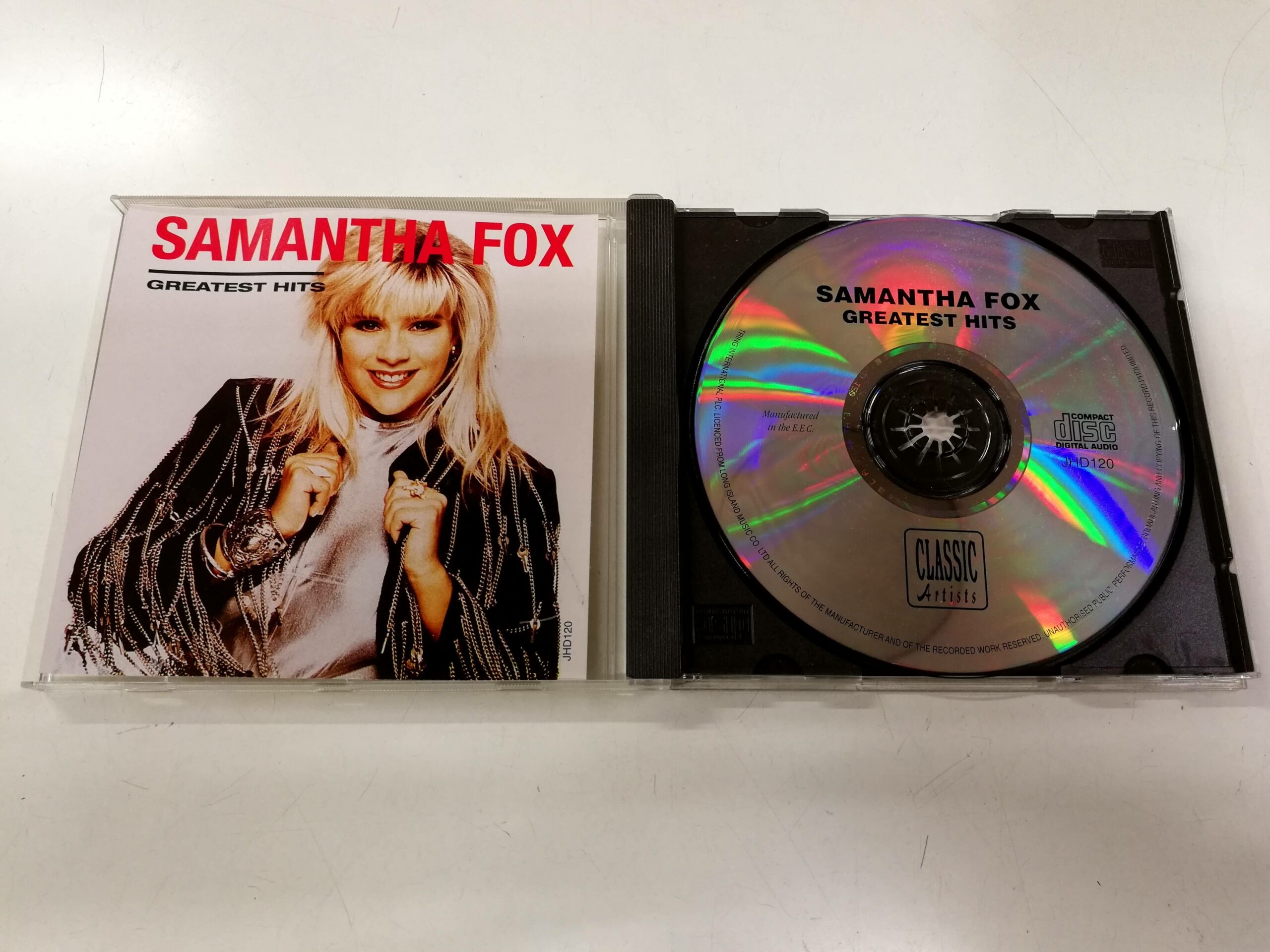 Cd Samantha Fox Greatest Hits Cd Sound 